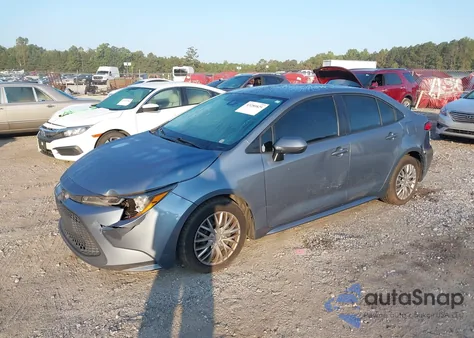 2020 Toyota Corolla Le z USA, uszkodzony, nr VIN 5YFEPRAE8LP012438